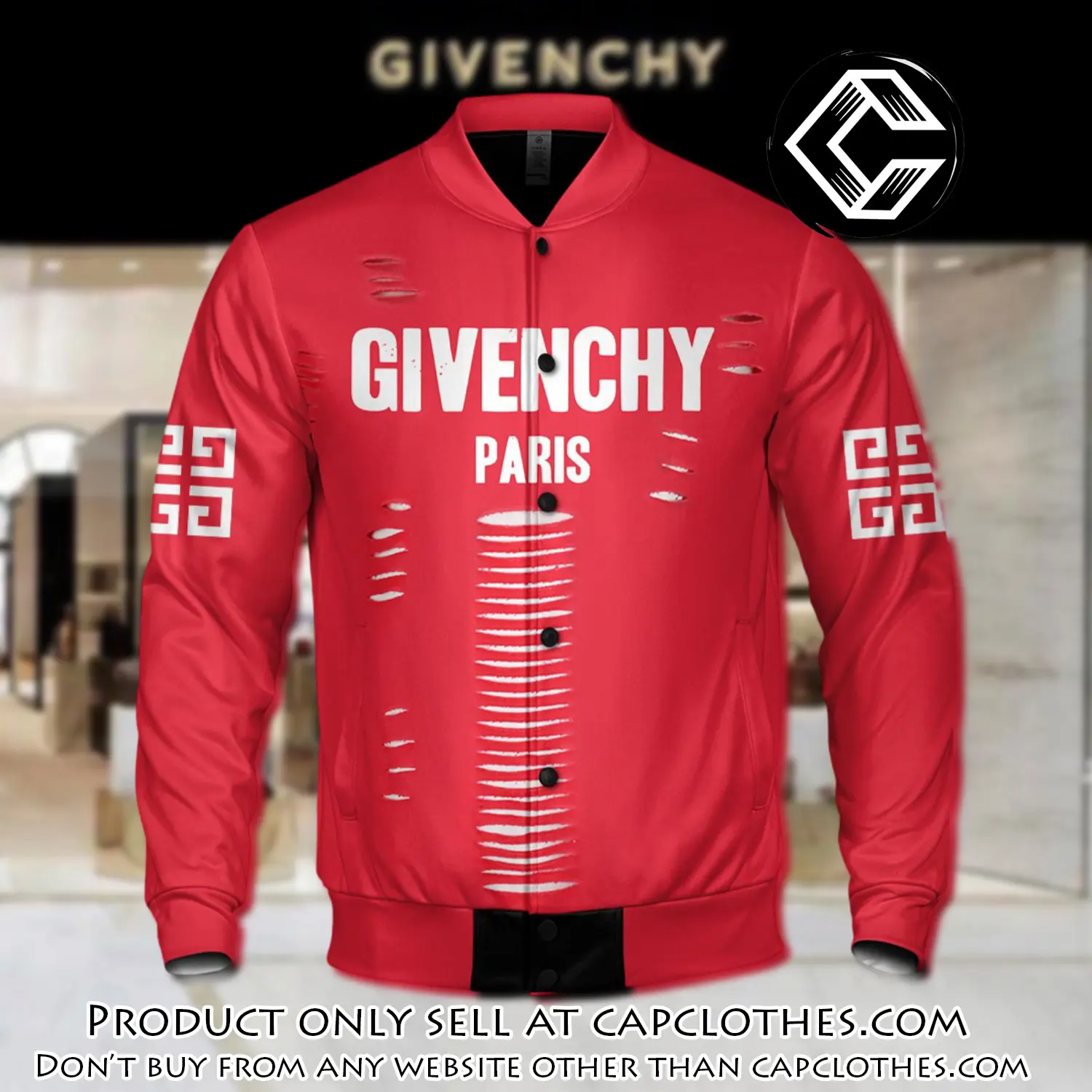 Luxury givenchy varsity premium baseball jacket bjv1047 cc0043967